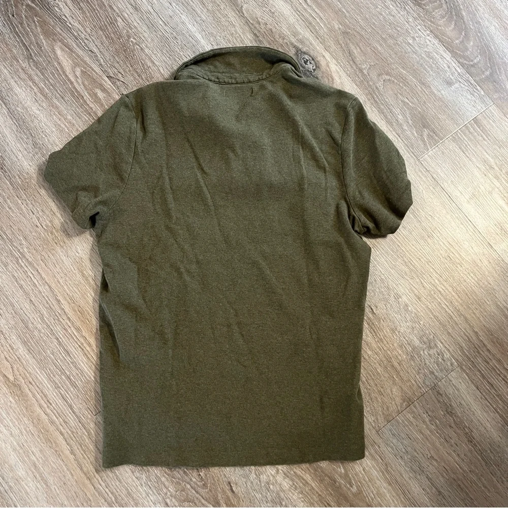 Banana Republic Olive Green Polo Shirt